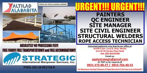 Strategic International Manpower Services, Incorporated .